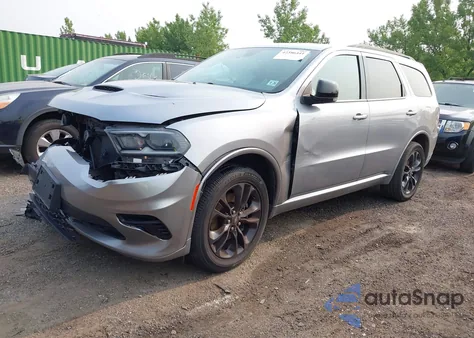 2021 Dodge Durango Gt Plus Awd from USA, damaged, VIN 1C4RDJDG5MC751382